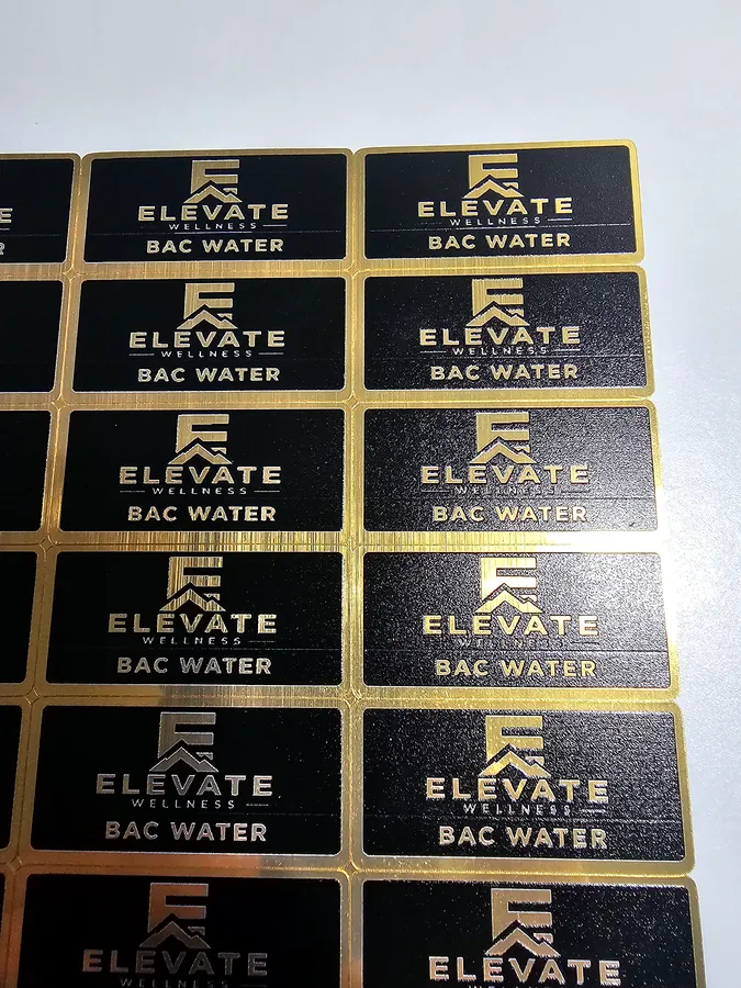 Elevate black & gold UV sheet