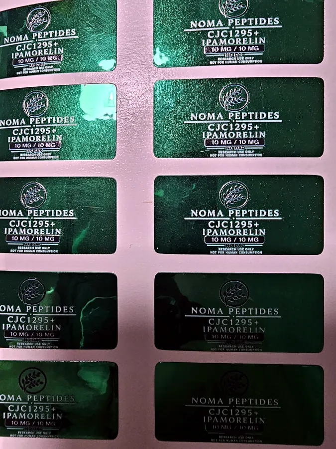 Green UV label sheet