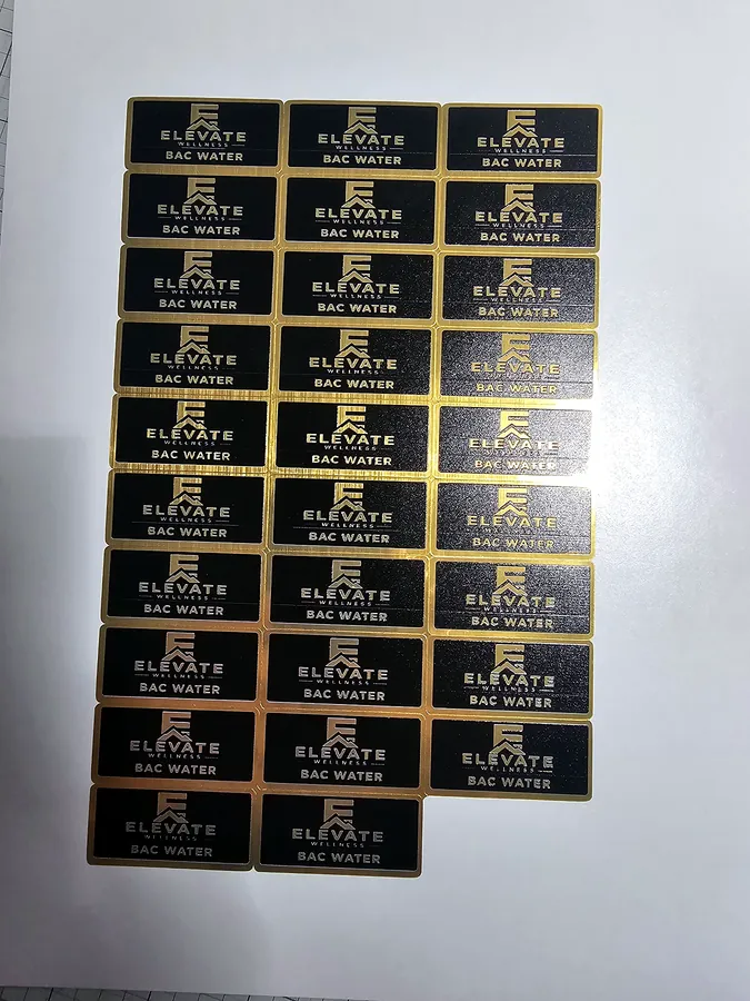 Black & gold UV sheet