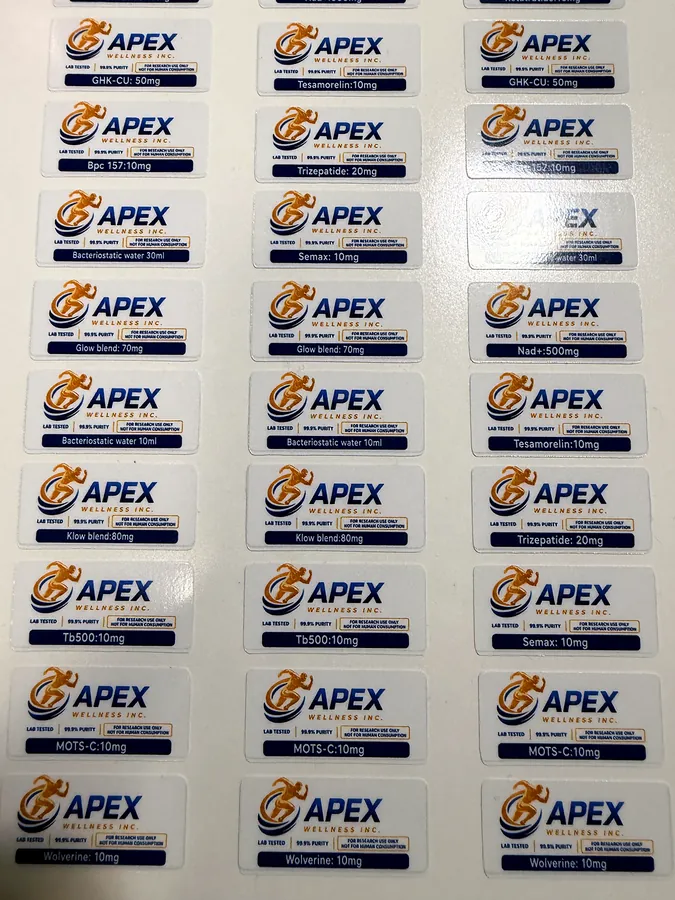 Gloss label sheet