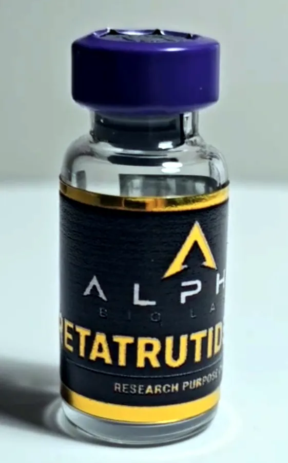 Alpha purple-cap vial