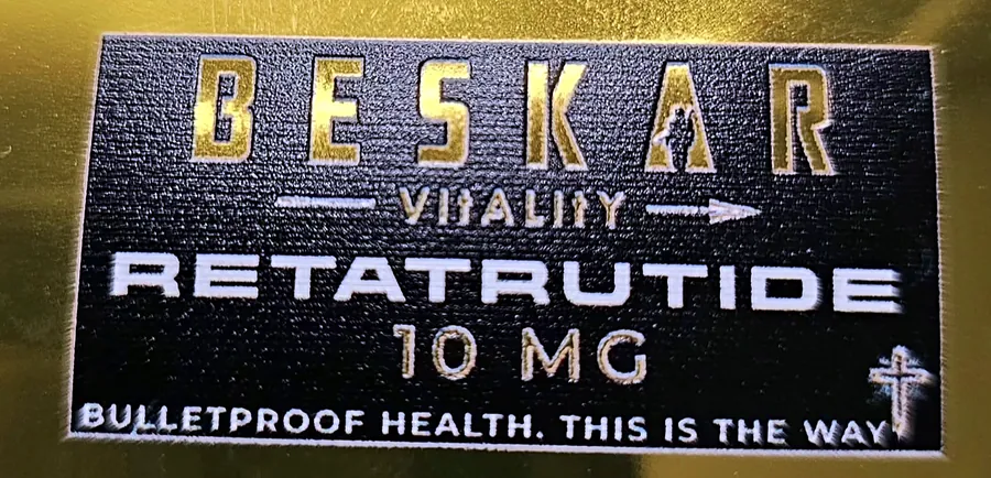 Beskar gold label