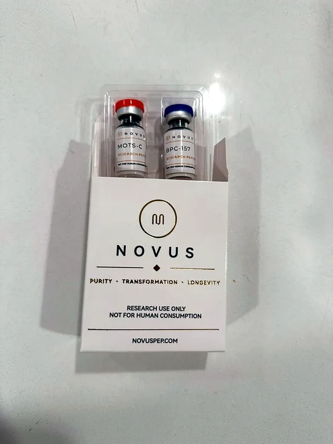 Novus box with vials