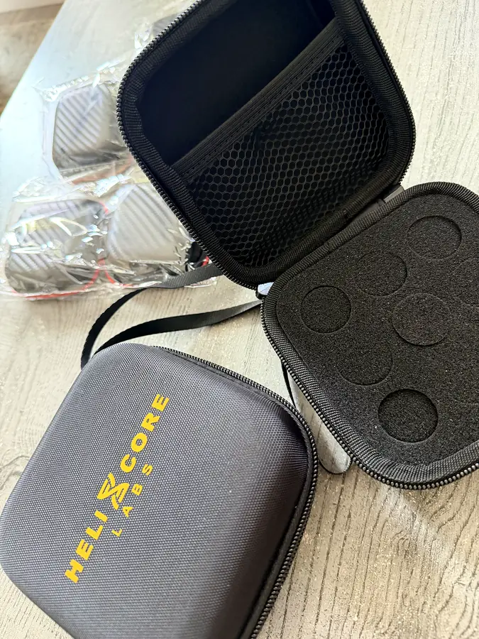 Open Helixcore vial case