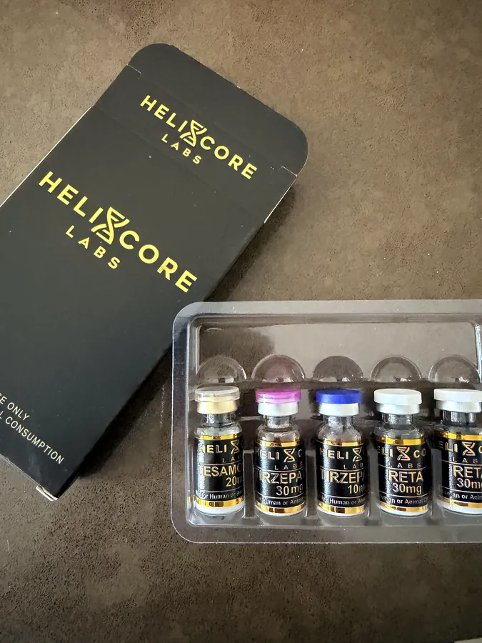 Helixcore box with vials