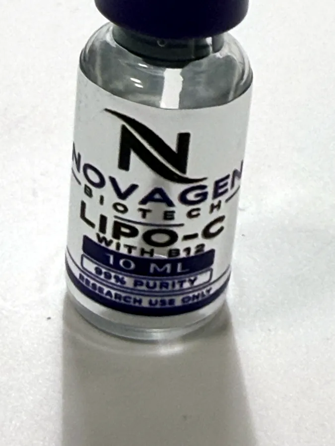 Novagen vial close-up