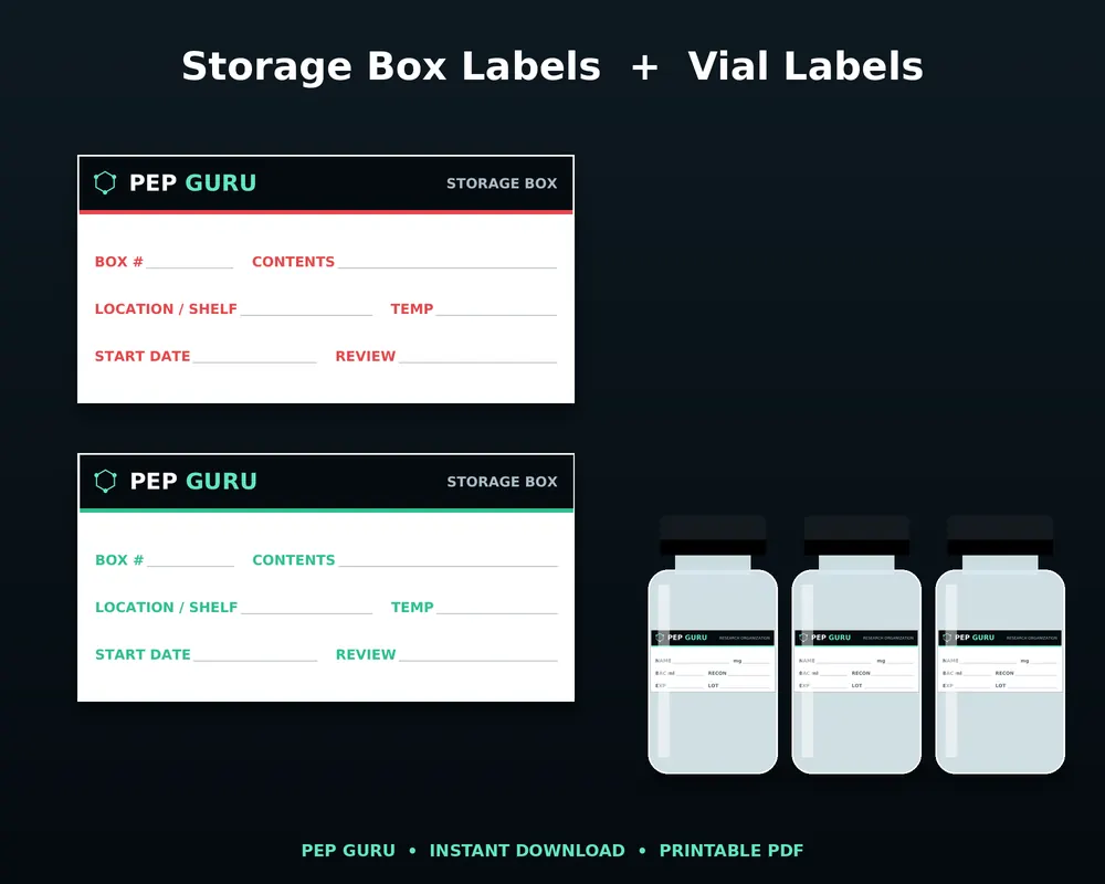 Label mockup